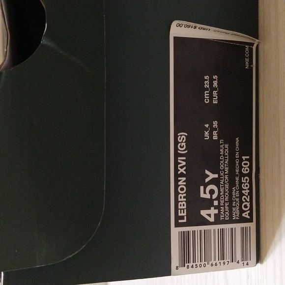 Lebron James XVI 16 King Maroon Sneakers - Picture 9 of 10